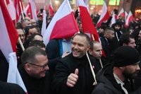 Katarzyna Kasia o Karolu Nawrockim: szedł wśród transparentów z nienawiścią