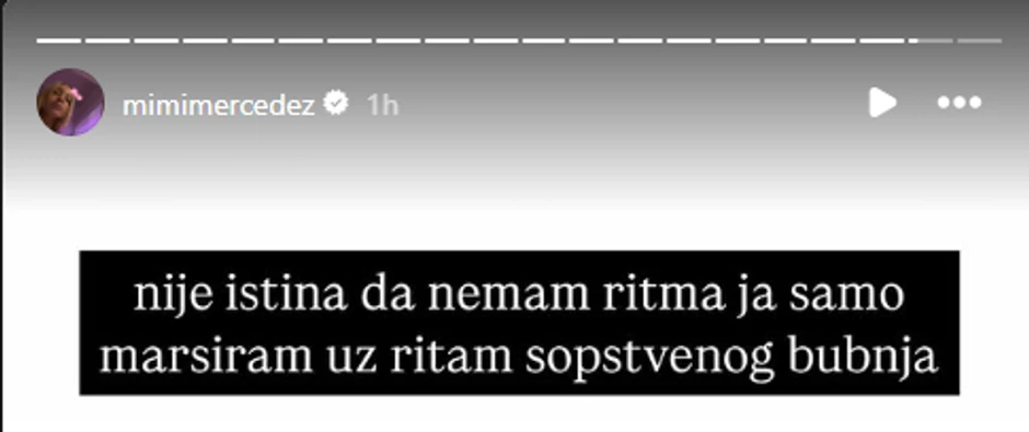 Mimi Mecedez, objava