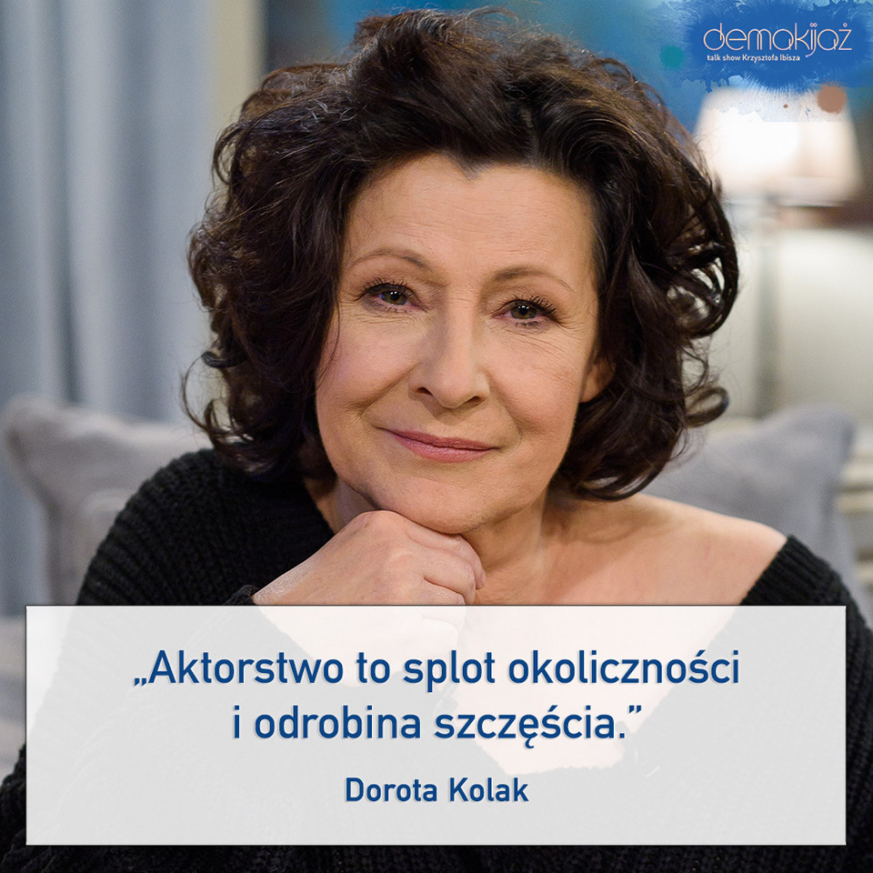 "Demakijaż": Dorota Kolak gościem Krzysztofa Ibisza. Zobacz zdjęcia z programu