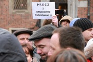 Wrocław, 2015 r. Protest frankowiczów