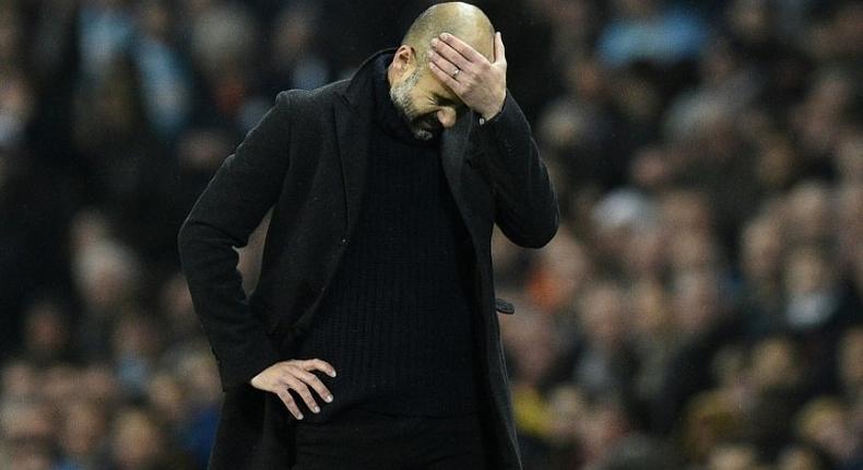 Manchester City manager Pep Guardiola is struggling to turn his side's fortunes around