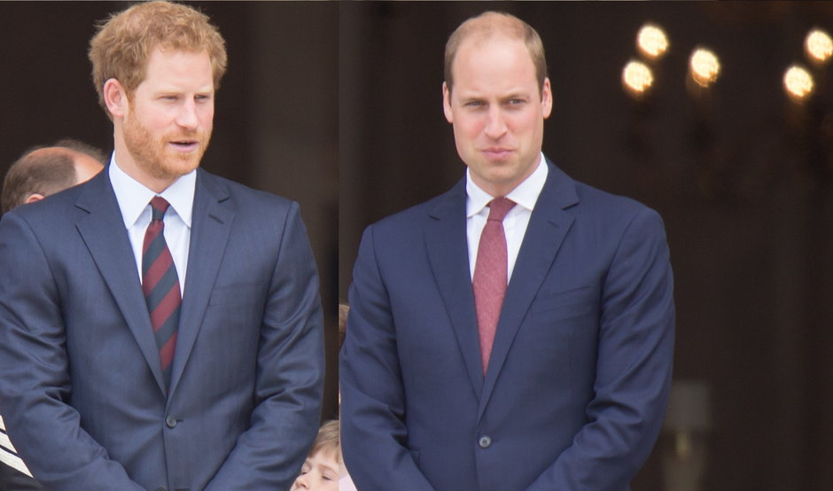 Książę Harry i książę William