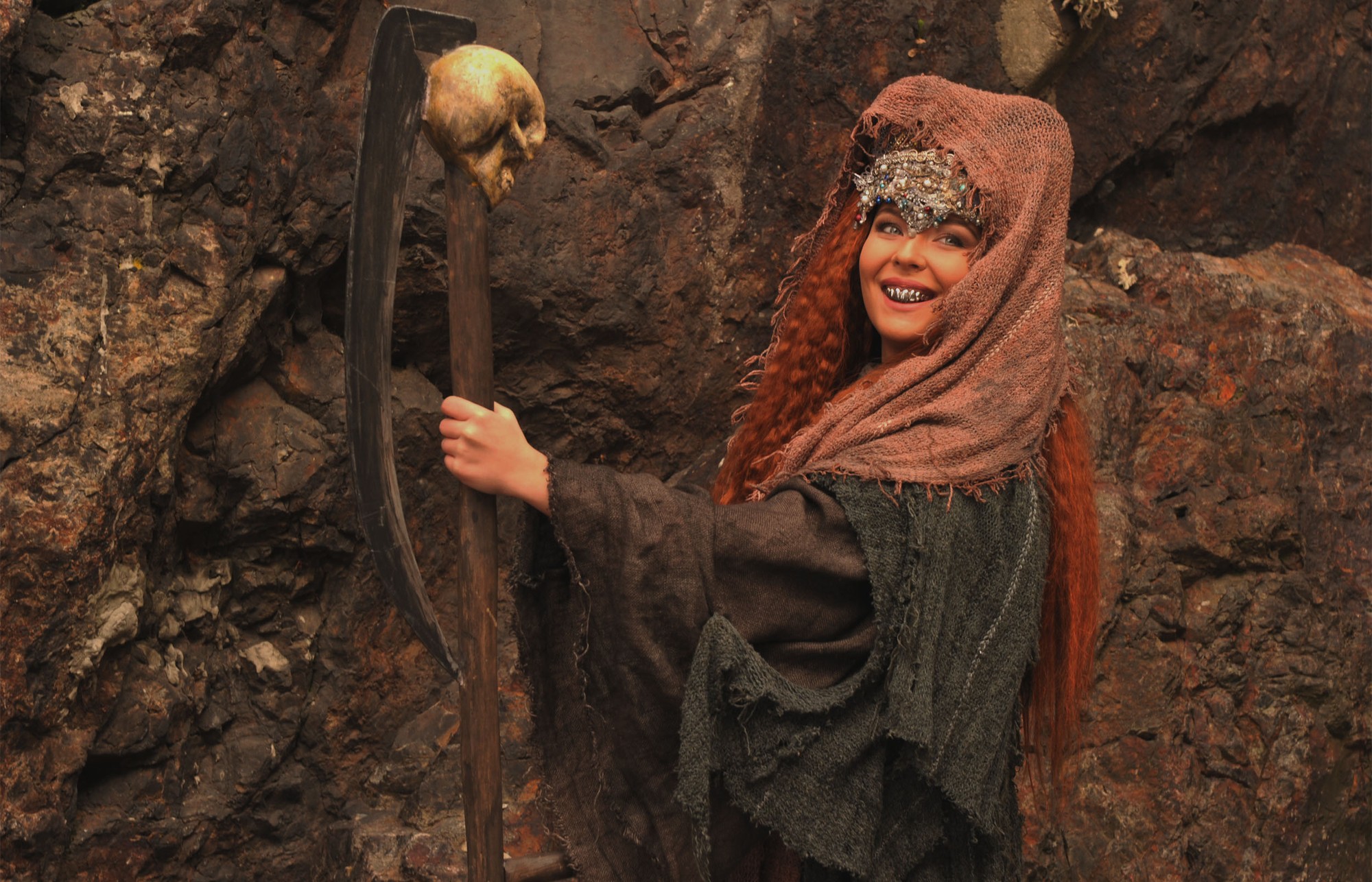 Snímka z filmu Perinbaba a dva svety.