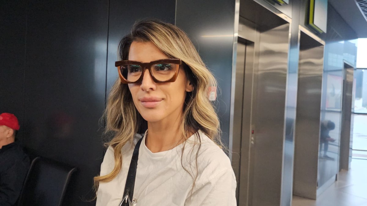 Jovana Pajić na aerodromu