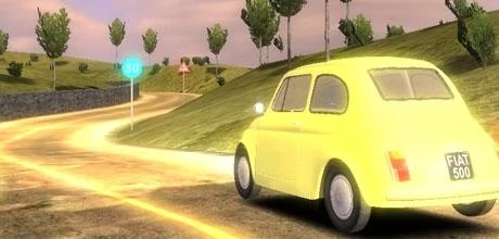 Screen z gry "Fiat 500: Club Italia "