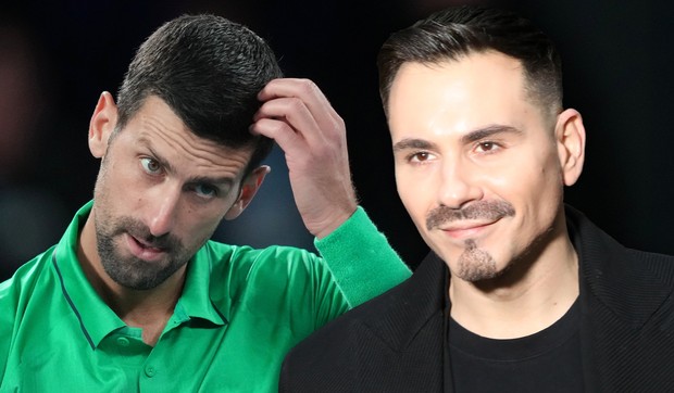 Bojan Bijelić i Novak Đoković
