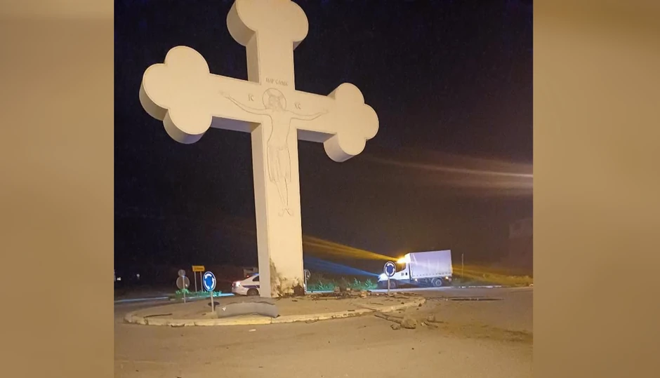 Mesto nesreće u Surčinu