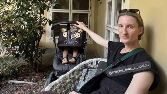 Adela Vinczeová so synom Maxíkom.