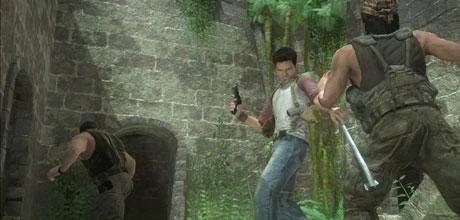 Screen z gry "Uncharted: Drake’s Fortune"