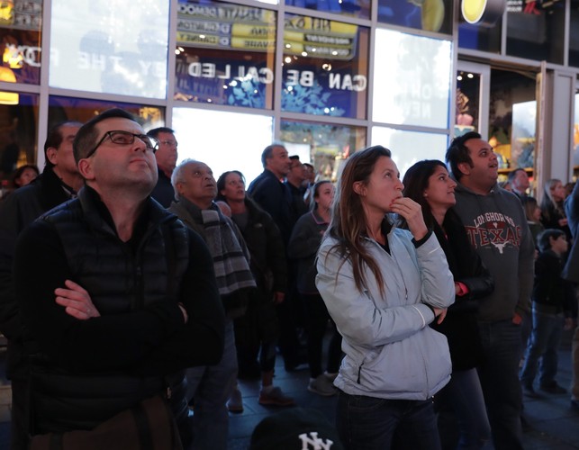 Sztab zwolenników Hillary Clinton w Nowym Jorku
