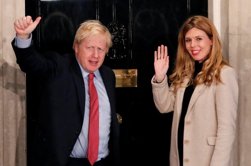 Boris Johnson i Carrie Symonds 