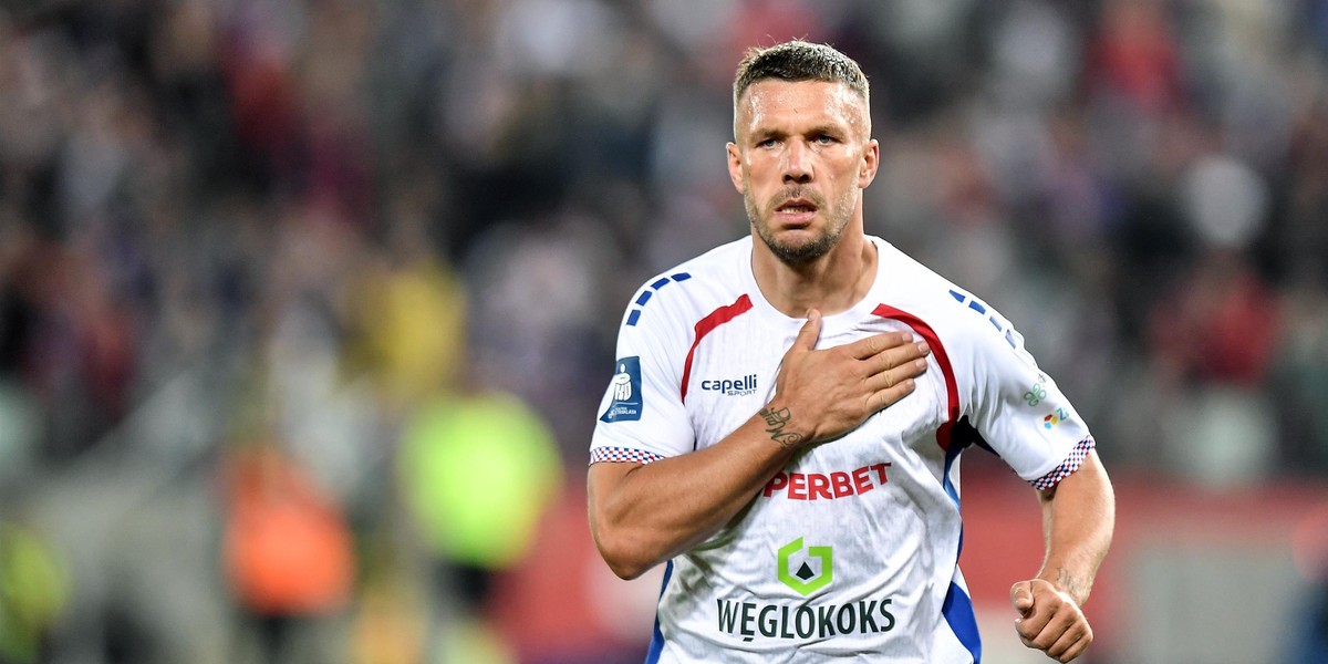 Lukas Podolski zdecydował się na ogromny gest. 