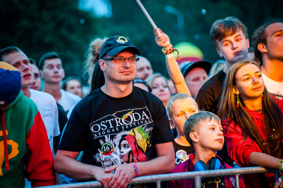 Publiczność na Ostróda Reggae Festival 2016
