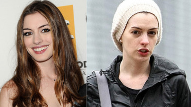 Anne Hathaway bez makijażu!