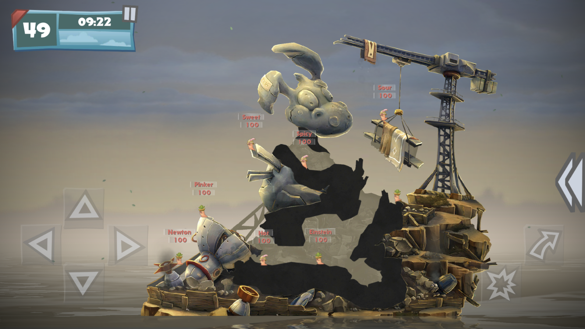 Obrázok z hry Worms W.M.D Mobilize