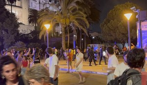 Protest na Palma de Majorci