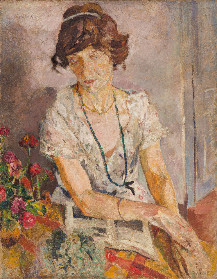 Mela Muter, "Portret damy" (ok. 1922)