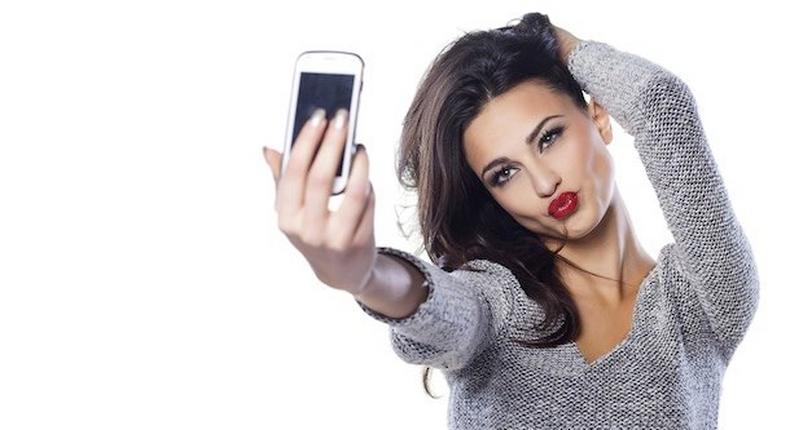 Changing room selfie is a common fad amongst ladies 