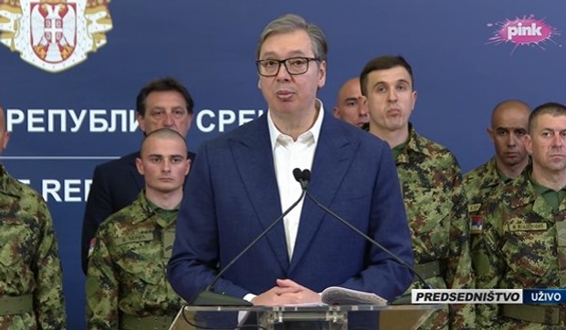 Aleksandar Vučić, prijem pripanika Vojske Srbije