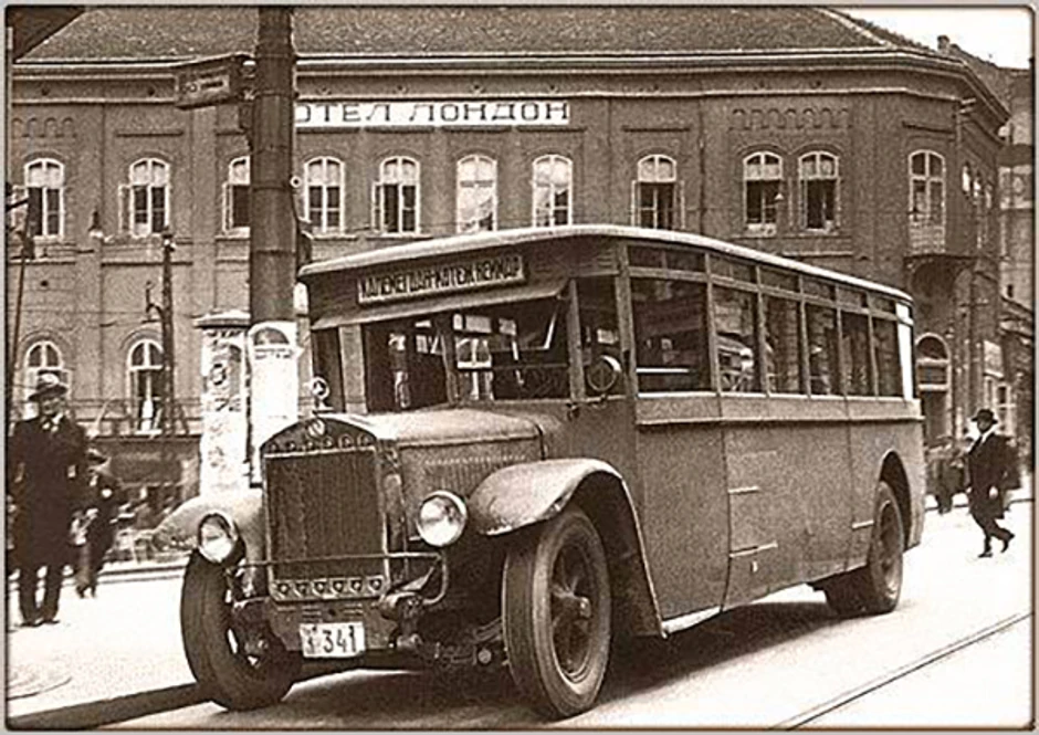 Autobus na liniji Kalemegdan - Kotež - Neimar