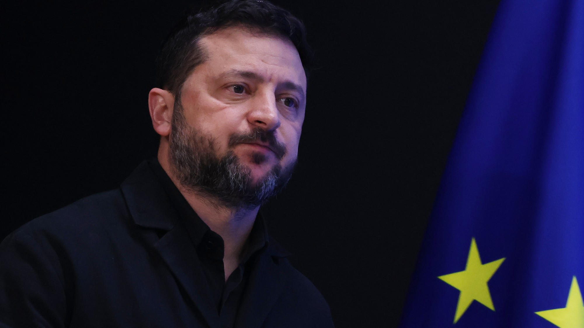 Ukrajinský prezident Volodymyr Zelenskyj. 