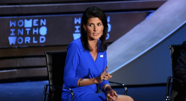 US Ambassador to the UN Nikki Haley told the annual Women in the World Summit if Russia did something wrong the Washington was going to call them out on it