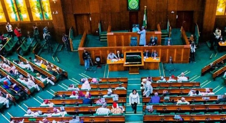 House of Representatives members during plenary session. [ThisDay]
