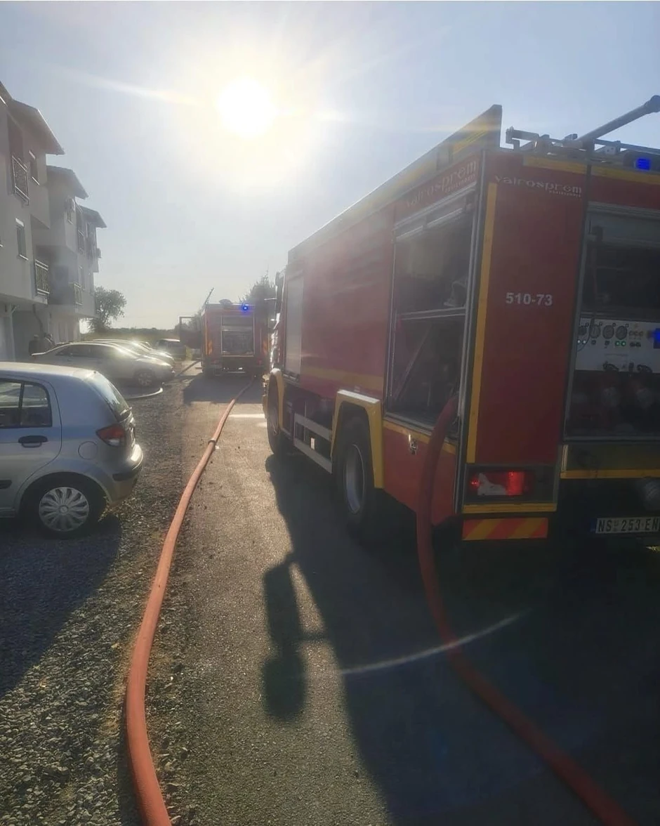 Požar u Novom Sadu