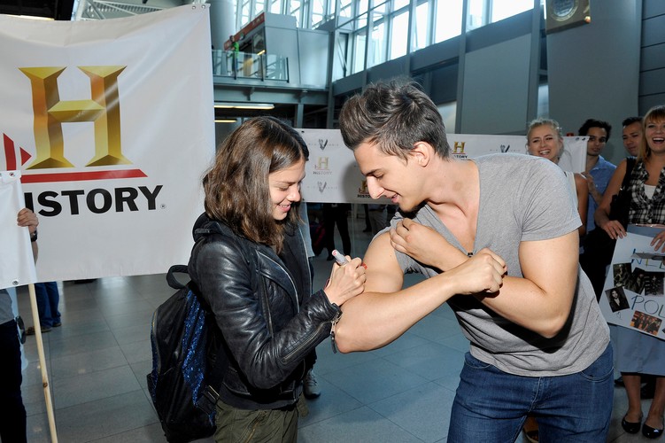 Morgane Polański promuje 'Wikingów' w Polsce