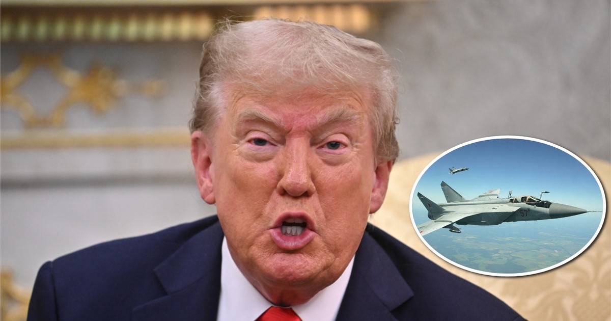 Trump reaguje na naruszenie przestrzeni Estonii. Zaskakujące słowa z Gabinetu Owalnego