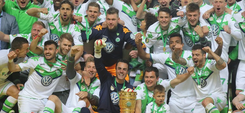 Piłkarze VfL Wolfsburg zdobyli Puchar Niemiec. W finale pokonali Borussię Dortmund