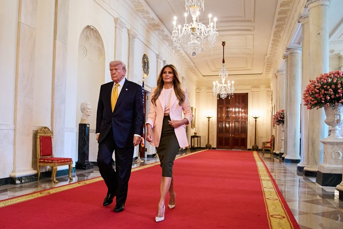 Melanija i Donald Tramp
