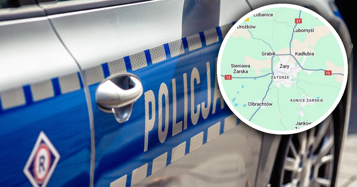 Strzelanina w centrum Żar. Jest ranny, policja ruszyła za sprawcą