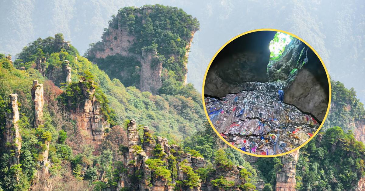 Szokujące odkrycie w Chinach. Starożytne jaskinie pełne śmieci