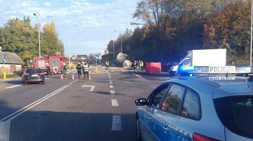 Śmiertelny wypadek w Czekarzewicach Drugich