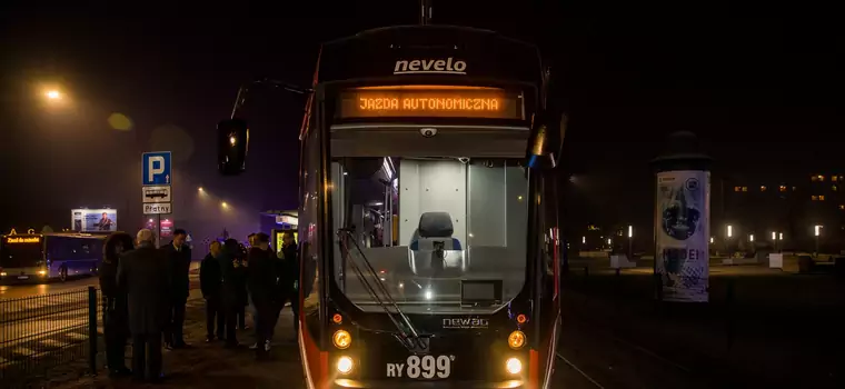 Pierwszy w Polsce przejazd autonomicznego tramwaju za nami. Testy zakończone sukcesem