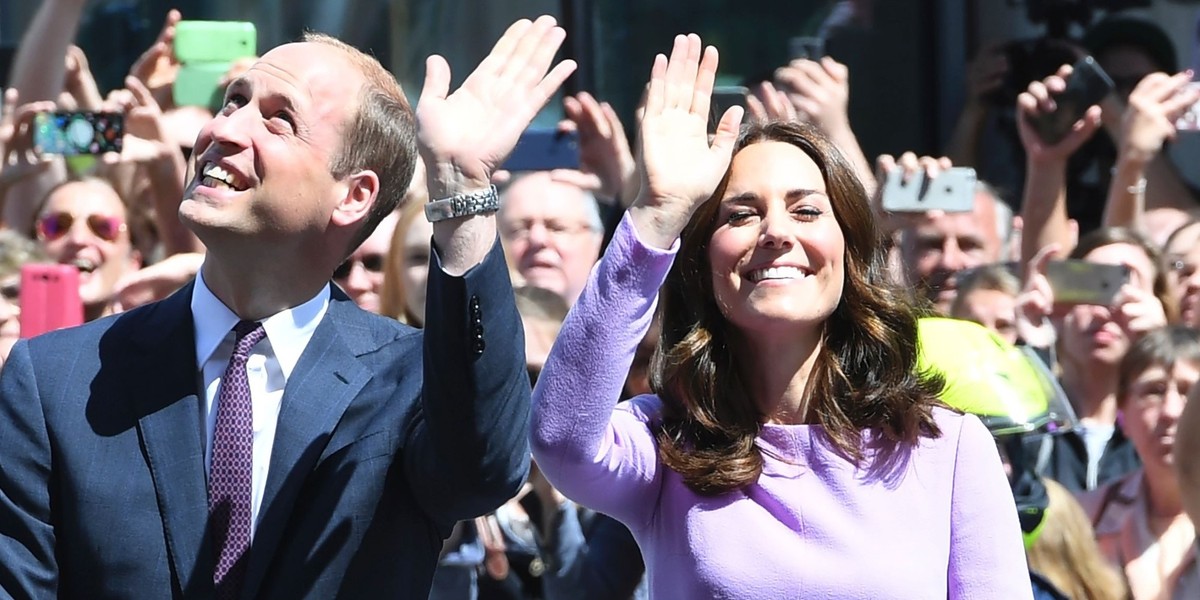 Jedna z najpotężniejszych par millanialsów to książę William i jego żona Kate