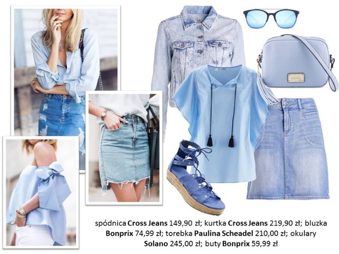 Letnie STYLIZACJE w najmodniejszych kolorach jesieni 2017