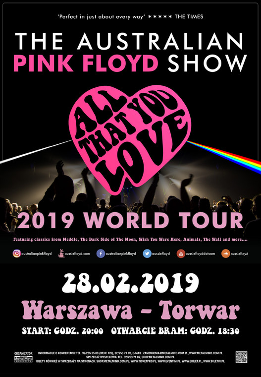 The Australian Pink Floyd Show ponownie w Polsce 
