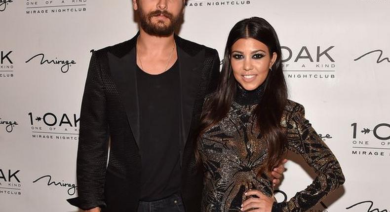 Scott Disick celebrates birthday in Vegas with baby mama, Kourtney Kardashian