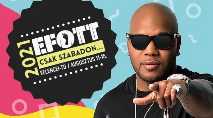 Flo Rida mindenkit vár a Velencei-tóra / Fotó: EFOTT