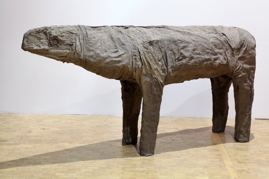 Magdalena Abakanowicz, "Mutant stojący" (1994 – 1995)