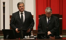 Państwo pozostaje bezpieczne – Bronisław Komorowski pełni obowiązki prezydenta Polski [Wydanie "DGP" z 11 kwietnia 2010]