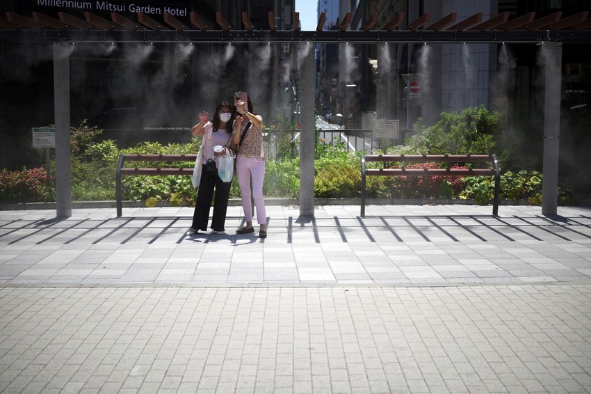 Vrućine u Japanu - Tokio