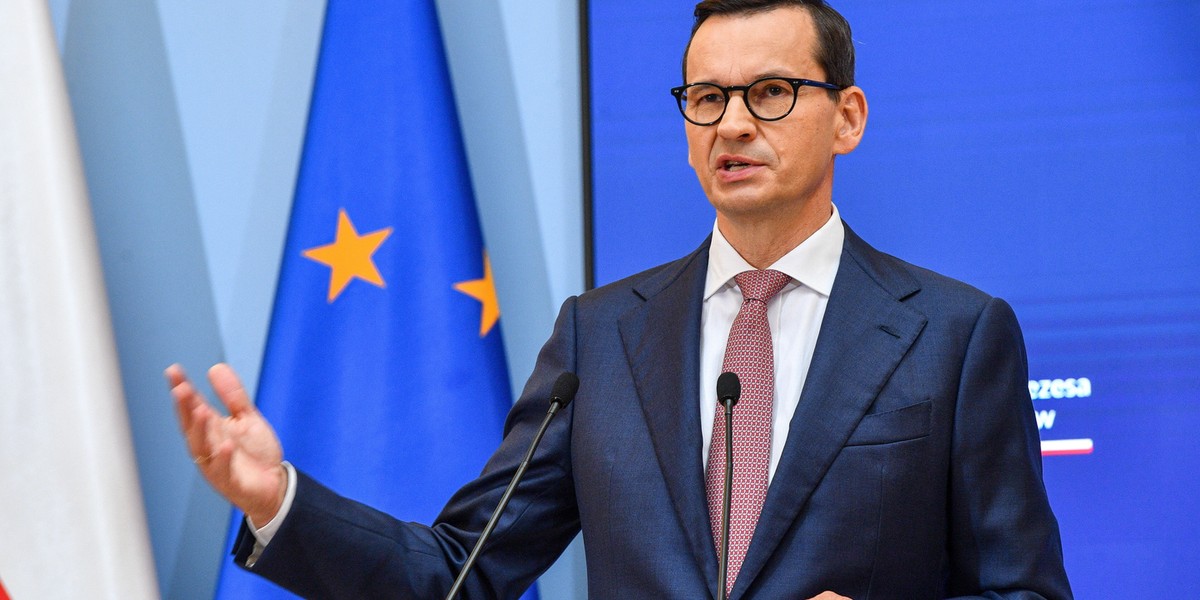 Premier Mateusz Morawiecki