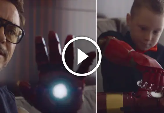 Rober Downey Jr. podarował niepełnosprawnemu chłopcu rękę. Taką samą jak u... Iron Mana!