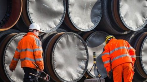 Rury projektu Nord Stream 2. Fot. Nord Stream 2