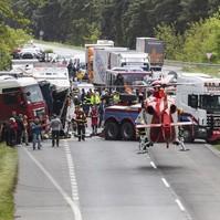 Magyar buszbaleset Szlovákiában:  4 sérültet már a miskolci kórházban ápolnak