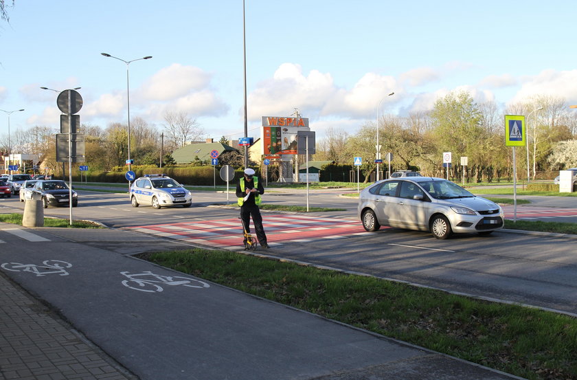 Wypadek na przejściu na ul. Rejtana w Rzeszowie