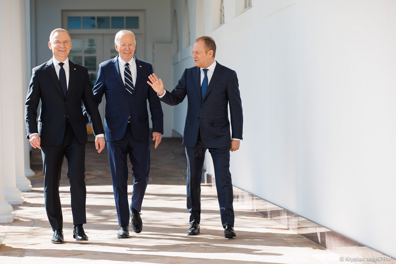 Andrzej Duda, Joe Biden, Donald Tusk